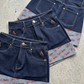 Signature Stitch Denim Skirt